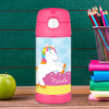 Rainbow Pony Personalized Thermos For Kids