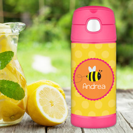 Little Bee Personalized Thermos For Kids