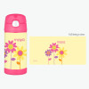 Three Spring Blooms Personalized Thermos For Kids