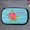 Swimming Pink Turtle Personalized Pencil Case For Kids