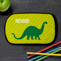 Dino and Me Green Pencil Case by Spark & Spark