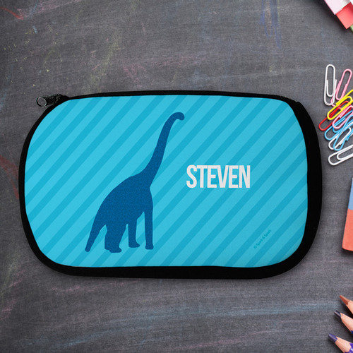 Dino and Me Blue Pencil Case by Spark & Spark