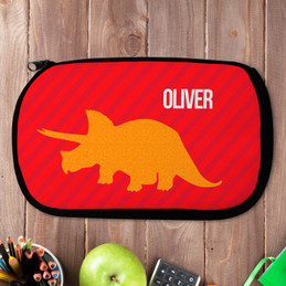 Dino and Me Red Pencil Case by Spark & Spark