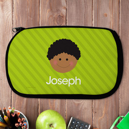 Just Like Me Boy- Green Pencil Case by Spark & Spark