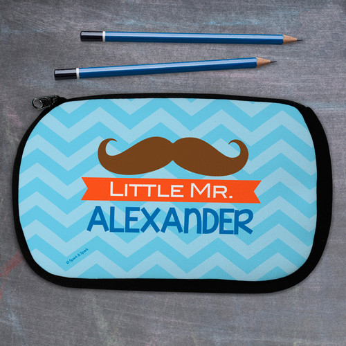 Little Mr. Mustache Pencil Case by Spark & Spark