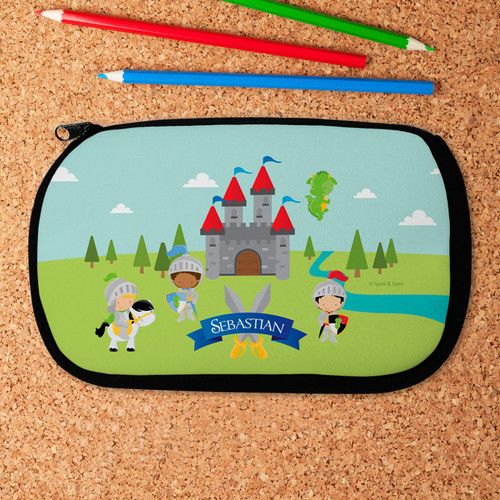 The Three Knights Pencil Case by Spark & Spark