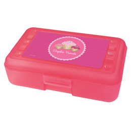 sweet cupcakes pencil box for kids