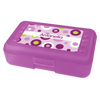 purple circles pencil box for kids
