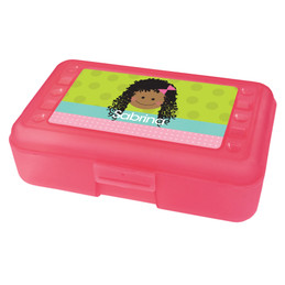 green just like me pencil box for kids