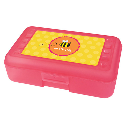 little bee flying pencil box for kids
