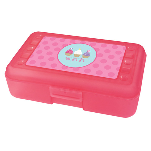 sweet cupcakes pencil box for kids