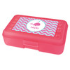 sweet pink whale pencil box for kids