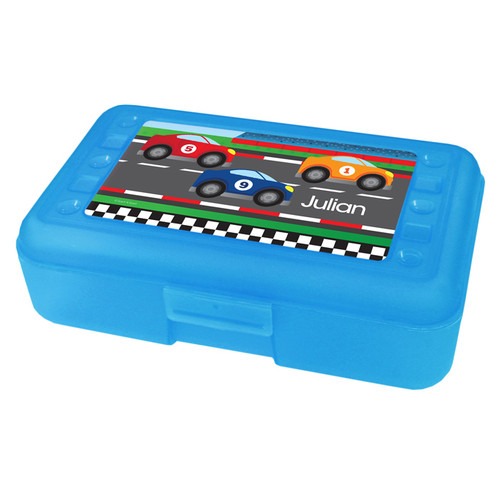 Race to Finish Personalized Pencil Box