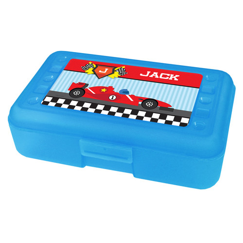 Fast Race Personalized Pencil Box