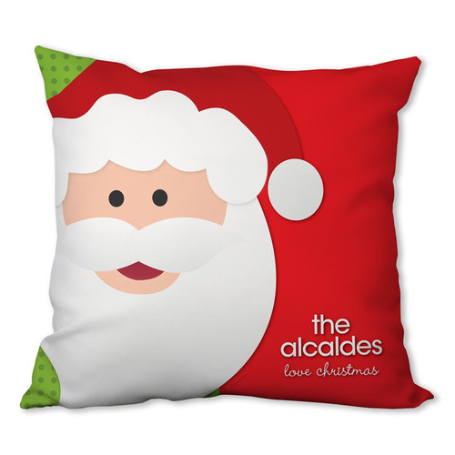 Mr. Santa Claus Personalized Pillows