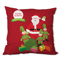La Tradicion de Santa Personalized Pillow