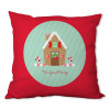Our Sweet Xmas House Personalized Pillow