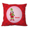 Cute Elf (Girl) Personalized Pillow