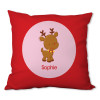 Sweet Baby Pink Deer Personalized Pillow