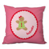 Xmas Cookie for Me (Pink) Personalized Pillow