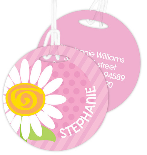 A Daisy For You Kids Luggage Tags
