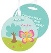 Cute And Sweet Butterfly Luggage Tags For Kids