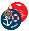Nautical Ways Luggage Tags For Kids