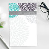 Modern Personalized Notepad | Bold Flowers