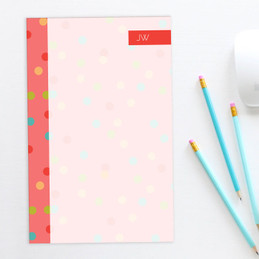 Gorgeous To Do Notepad Stationery | Colorful Dots
