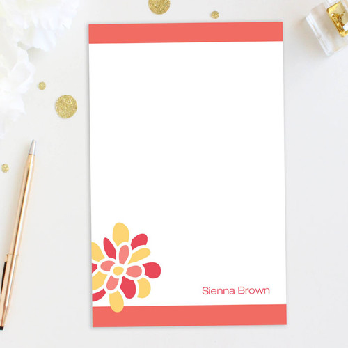 Classic Customize Notepads | A Sweet Bloom