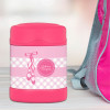 ballerina shoes personalized thermos food jar for kids