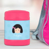 light blue just like me personalized thermos food jar for kids
