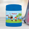 Yo-Ho Pirate personalized thermos food jar for kids