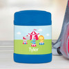 fun circus personalized thermos food jar for kids