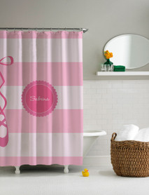 girls shower curtain