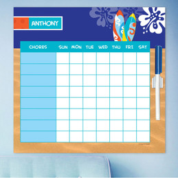 Surf The Waves Toddler Chore Chart