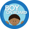 Cool Baby On Board Sticker w African American Boy | Spark