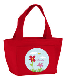 Spring Flowers Kids Lunch Tote