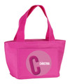 Double Initial (Pink) Kids Lunch Tote