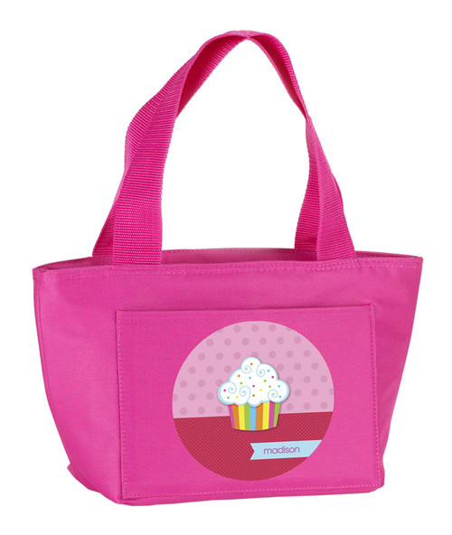 Rainbow Cupcakes Kids Lunch Tote