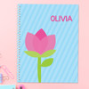 Cute Tulip Kids Notebook
