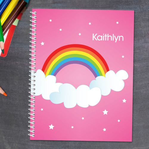 Dreamy Rainbow Kids Notebook