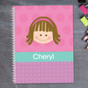 Just Like Me-Girl-Pink Kids Notebook