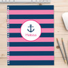 Let's Sail Pink Kids Notebook