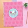 Three Sweet Cupcakes Notebook