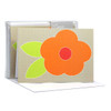 Original Boxed Blank Note Cards | Cute Flower Orange