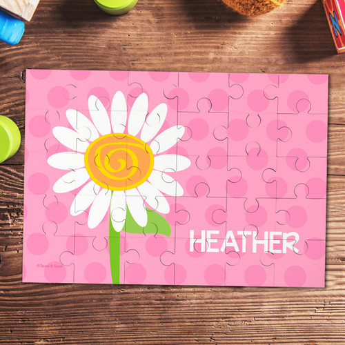 A Daisy For You Personalized Kids Puzzles By Spark & Spark