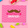 Little Miss Mustache Personalized Puzzle By Spark & Spark