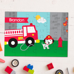 Fighting Fire Personalized Puzzles