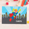 A cool blonde superhero personalized kids puzzles